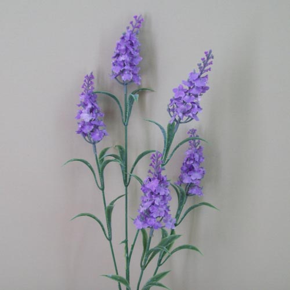 Artificial Silk Lavender Stem Lilac 72cm Artificial Flowers